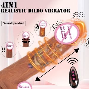 Wireless Remote Control APP Peristaltic Telescopic Heating Simulation Female Massage Supplies