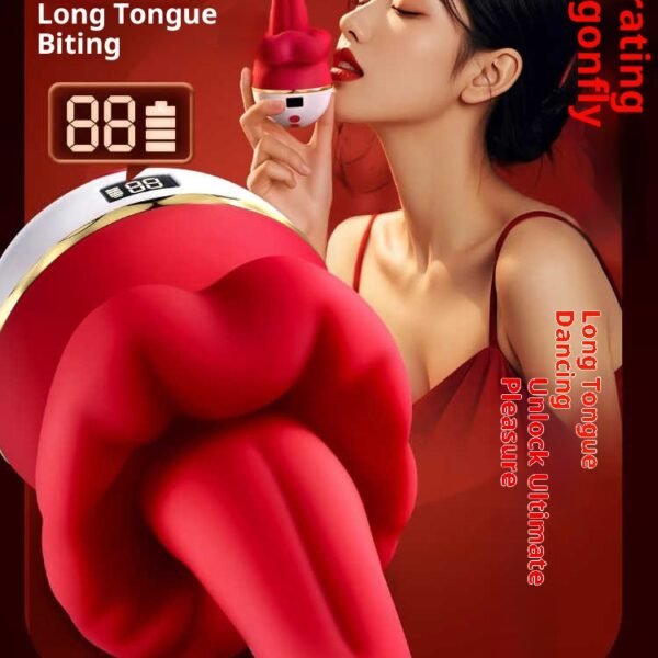tongue licking, vibrating, insertion, mouth, love, fun, female products, masturbators, adult large-scale toys, clitoris orgasm artifact