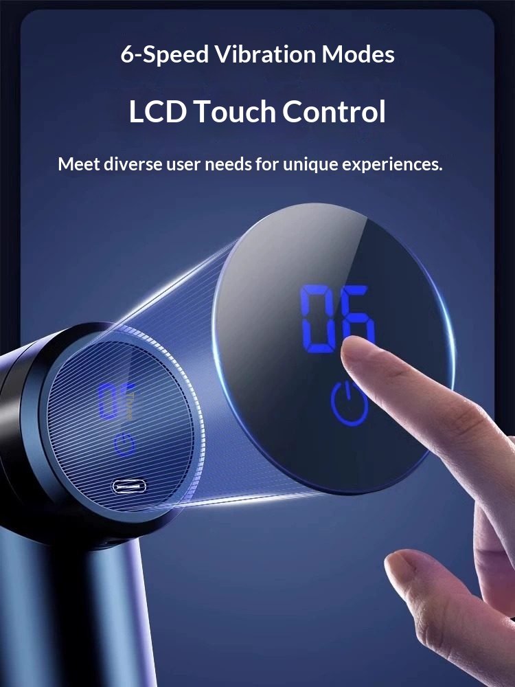 Fascia Gun Muscle Relaxation Massager for Men and Women Mini Multifunctional Neck Membrane Gun Fascia Gun Electric Professional Grade - Image 4