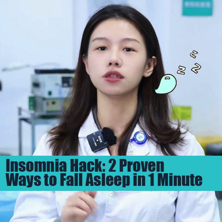Insomnia Hack: 2 Proven Ways to Fall Asleep in 1 Minute