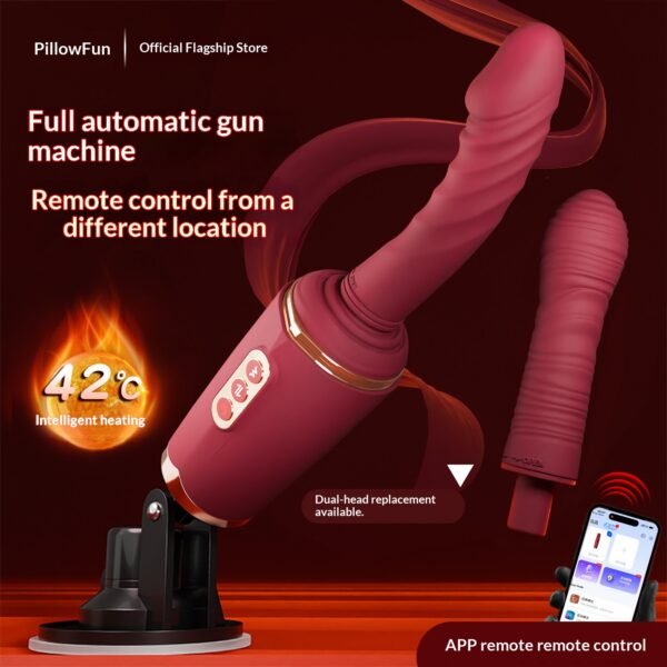 Cannon machine female adult toys sex toys orgasm masturbator vibrating stick hit fully automatic telescopic thrusting