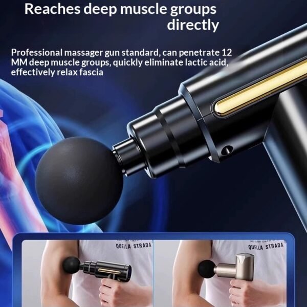 Fascia Gun Muscle Relaxation Massager for Men and Women Mini Multifunctional Neck Membrane Gun Fascia Gun Electric Professional Grade