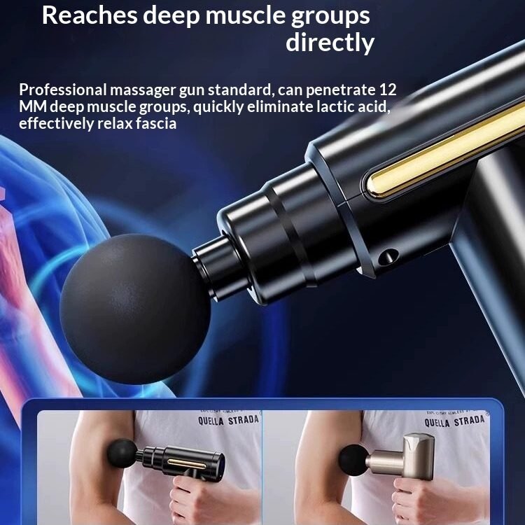 Fascia Gun Muscle Relaxation Massager for Men and Women Mini Multifunctional Neck Membrane Gun Fascia Gun Electric Professional Grade