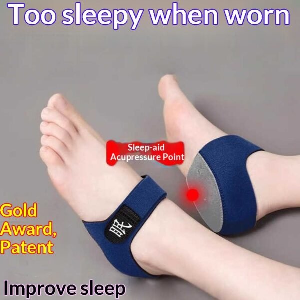 Acupuncture point sleep insoles Traditional Chinese medicine recommends magnetic therapy heel pads to improve insomnia and dreaminess and wake up
