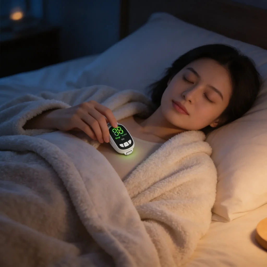 handheld white noise sleep device for relaxation and better sleep