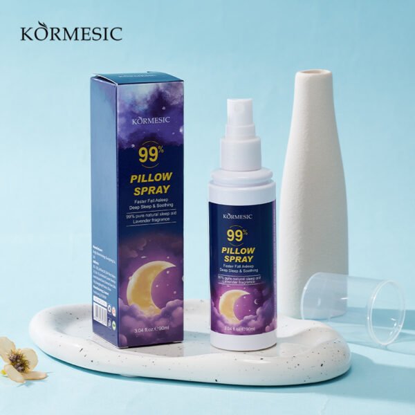 KORMESIC Restful Sleep Lavender Pillow Spray, natural aromatherapy mist for better sleep, stress relief and deep relaxation