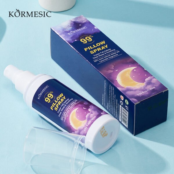 KORMESIC Restful Sleep Lavender Pillow Spray, natural aromatherapy mist for better sleep, stress relief and deep relaxation