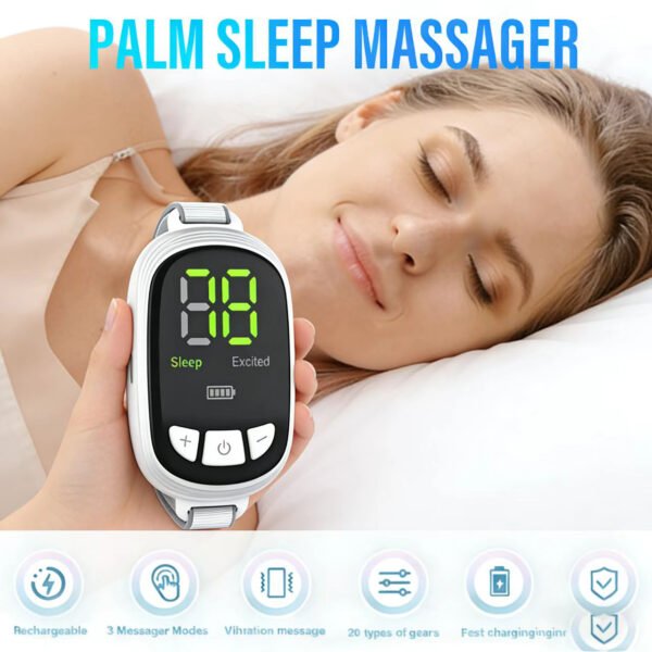 handheld white noise sleep device for relaxation and better sleep