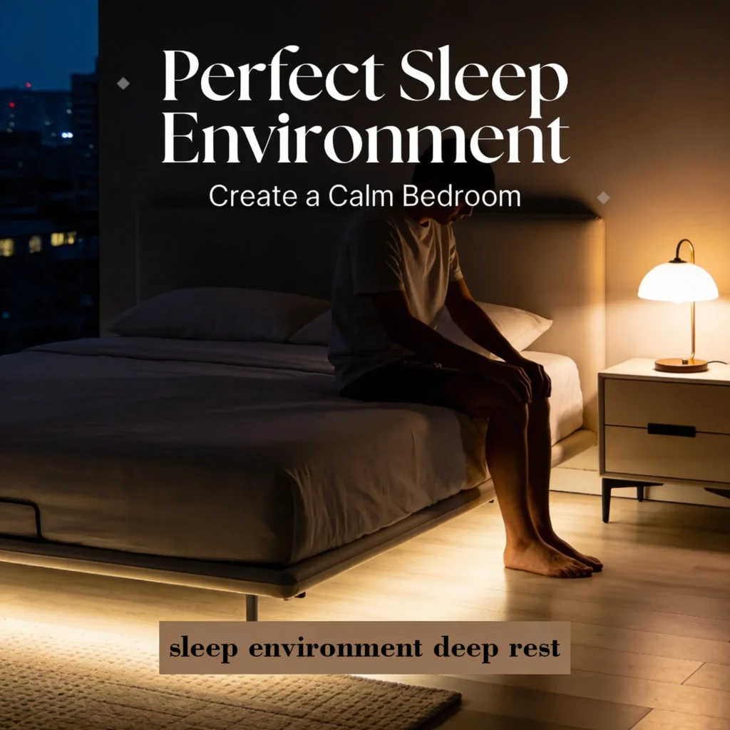 sleep environment tips bedroom for better sleep