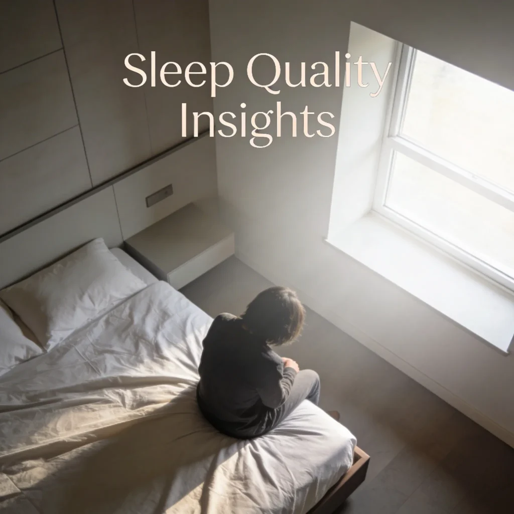 wake up tired sleep quality problem