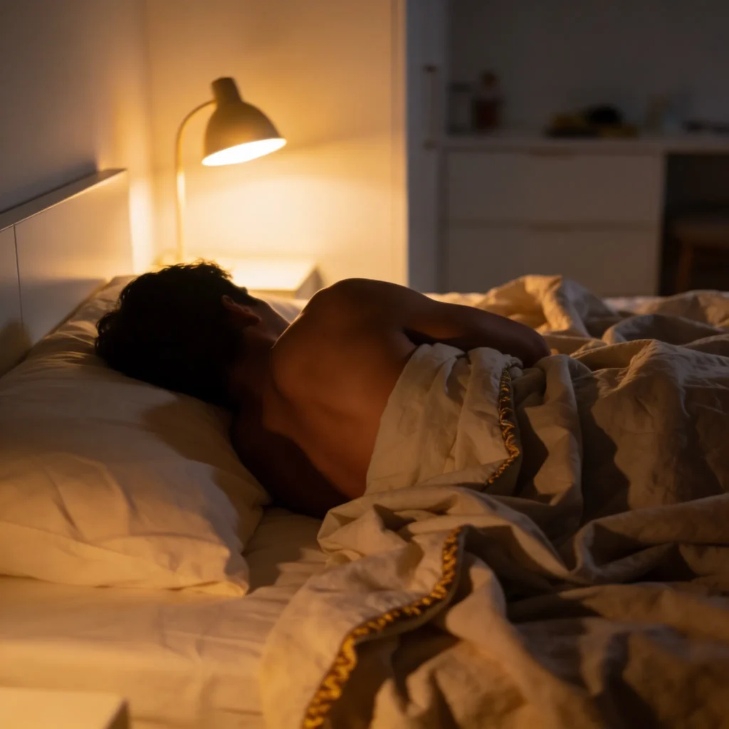 stress affects sleep can’t sleep at night