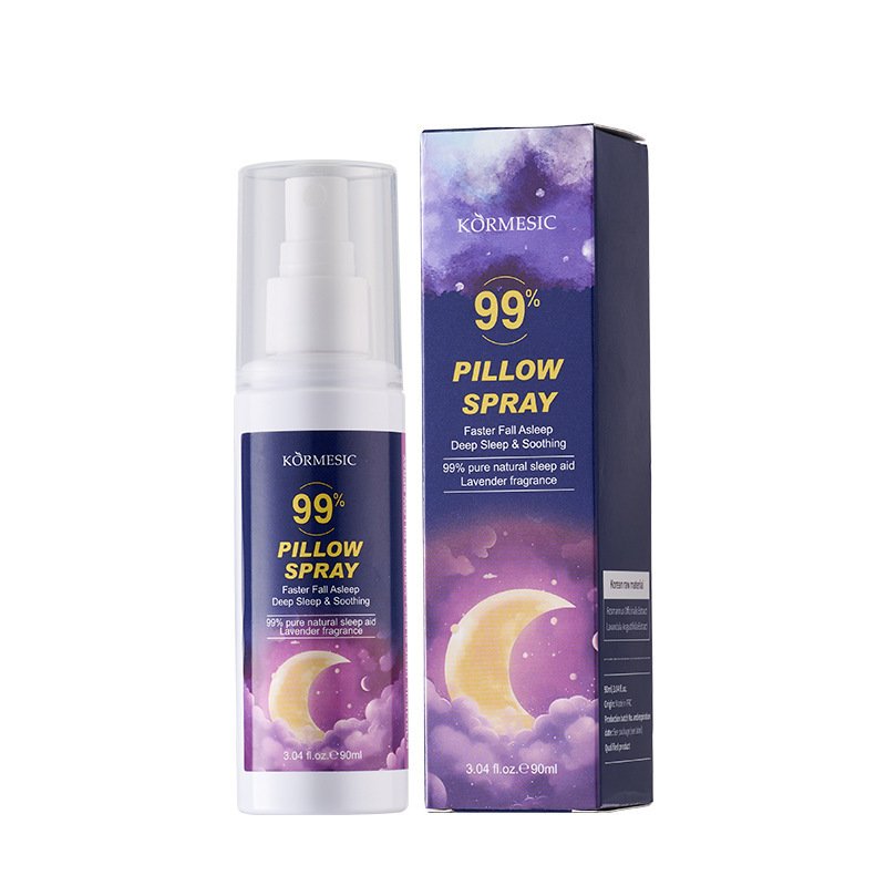 KORMESIC Restful Sleep Lavender Pillow Spray, natural aromatherapy mist for better sleep, stress relief and deep relaxation