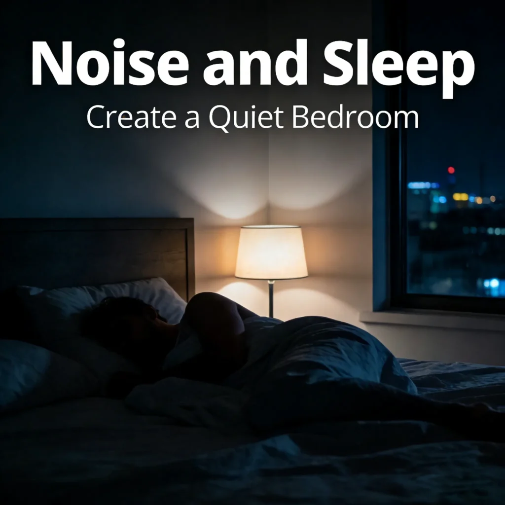 noise disrupts sleep light sleeper at night