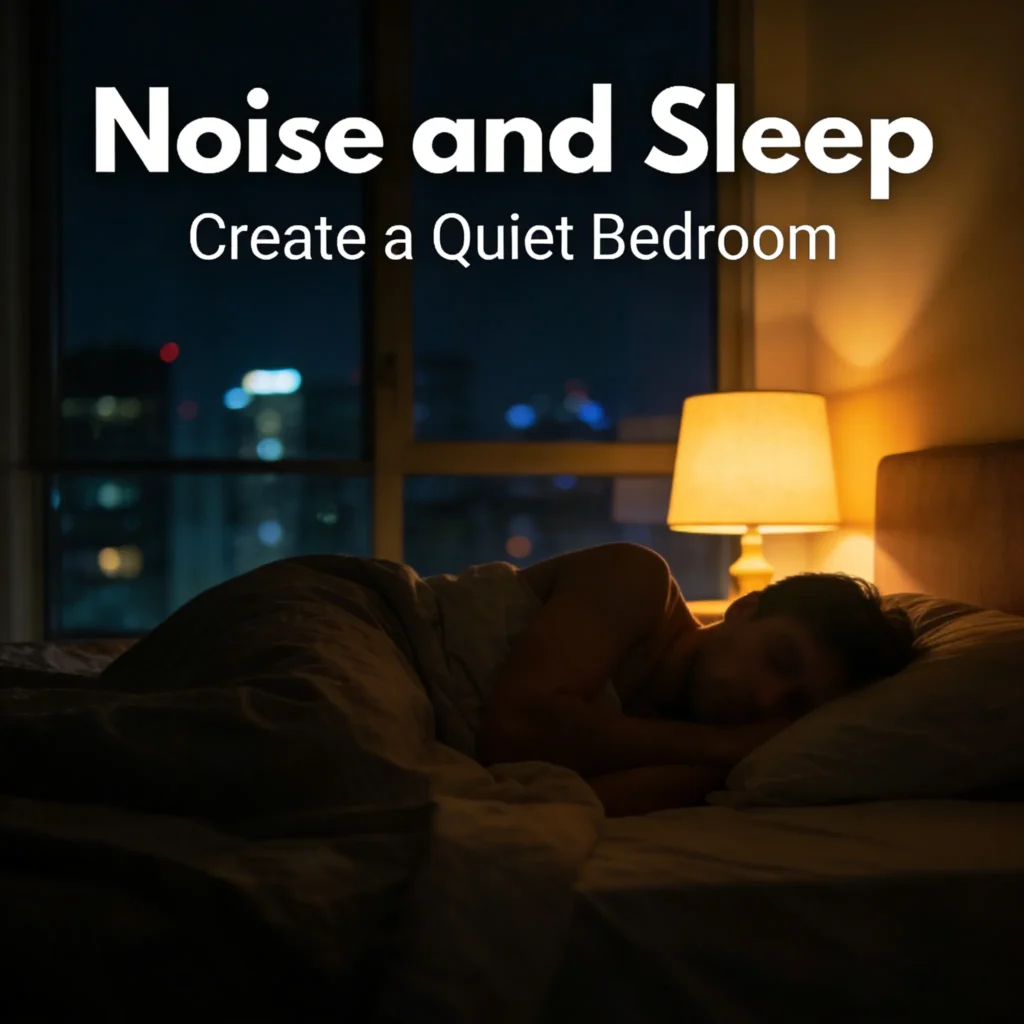 noise disrupts sleep light sleeper at night