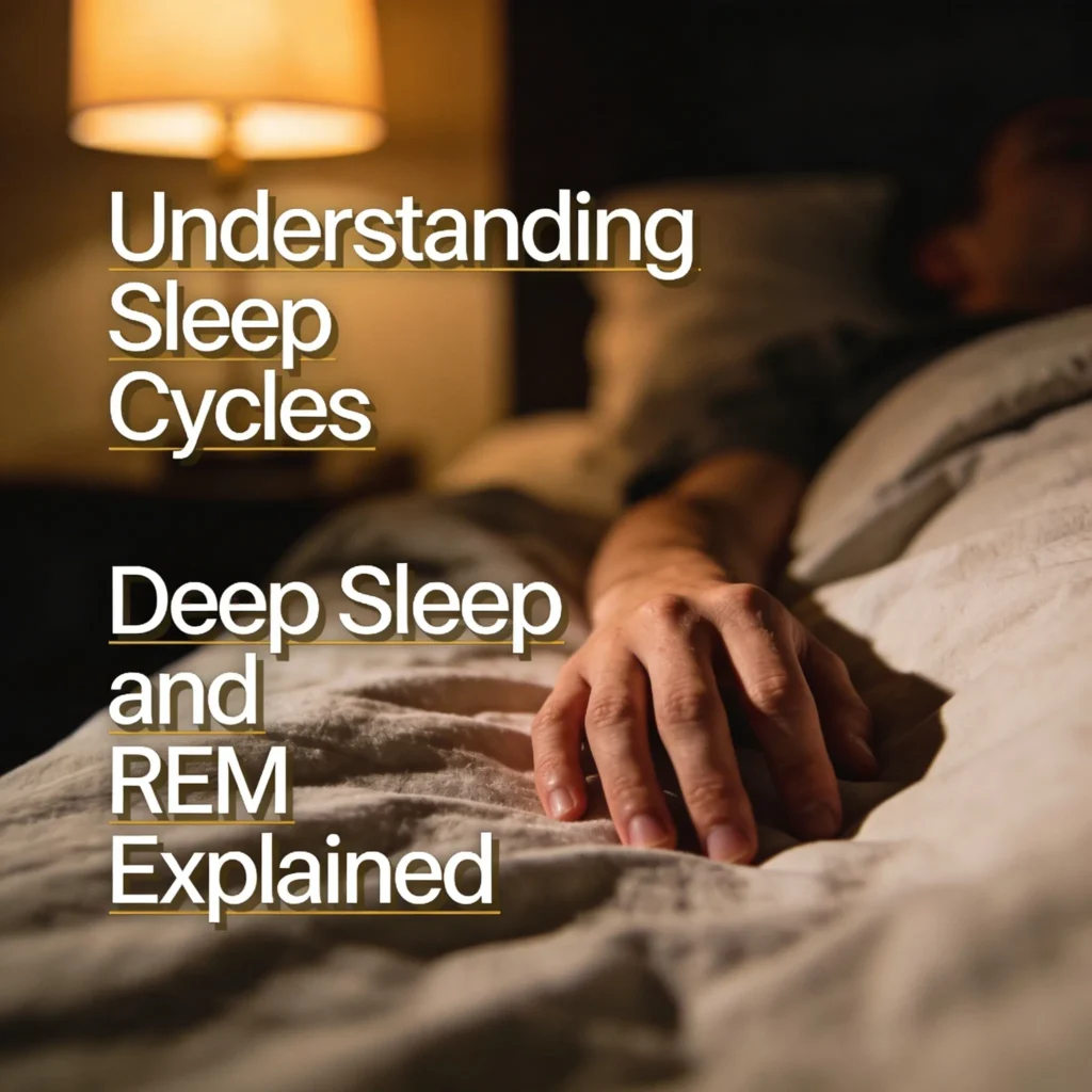 sleep cycle stages deep sleep rem